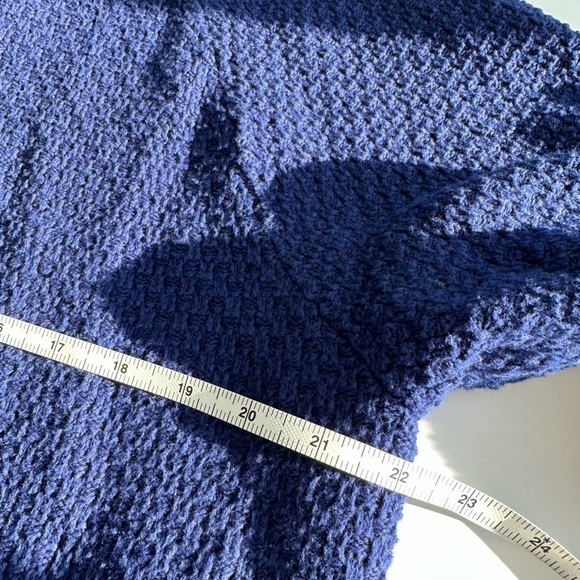 Talbots purple cotton sweater, size Large, great condition - Picture 11 of 11